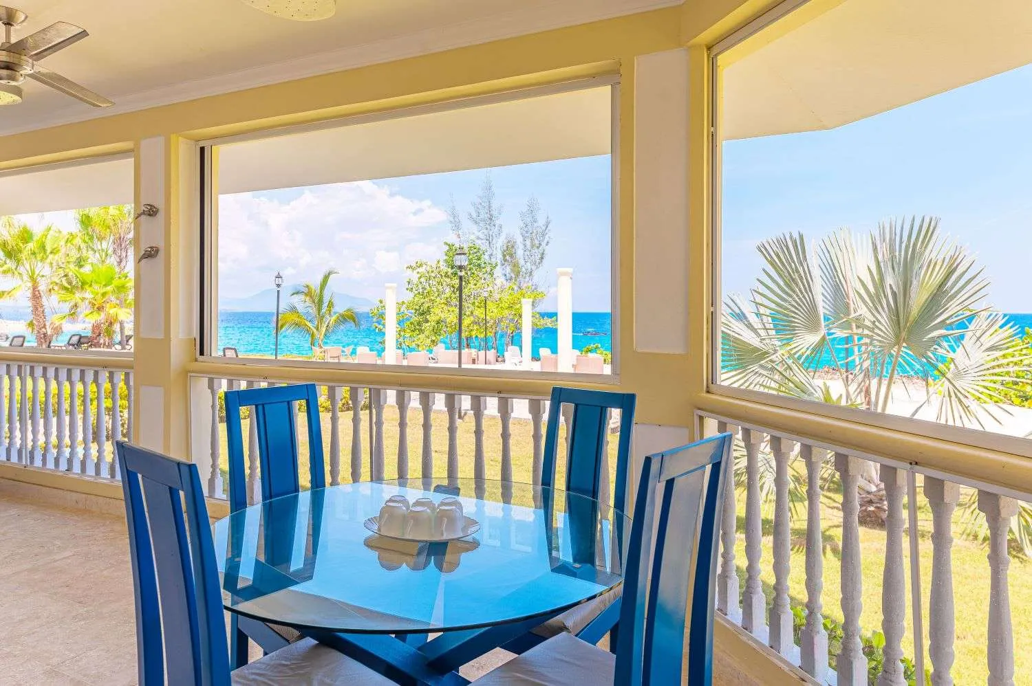 Hispaniola Beach Condos L-441A Balcony Oceanfront 01