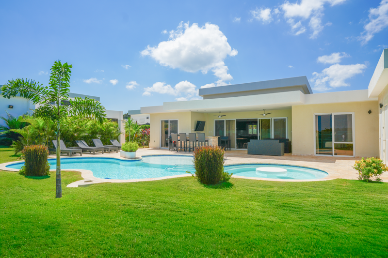 Villa Capri Back View