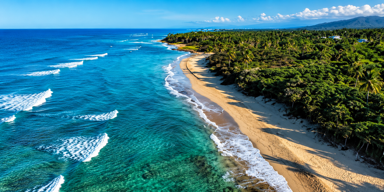 Encuentro Beach Arial Overview