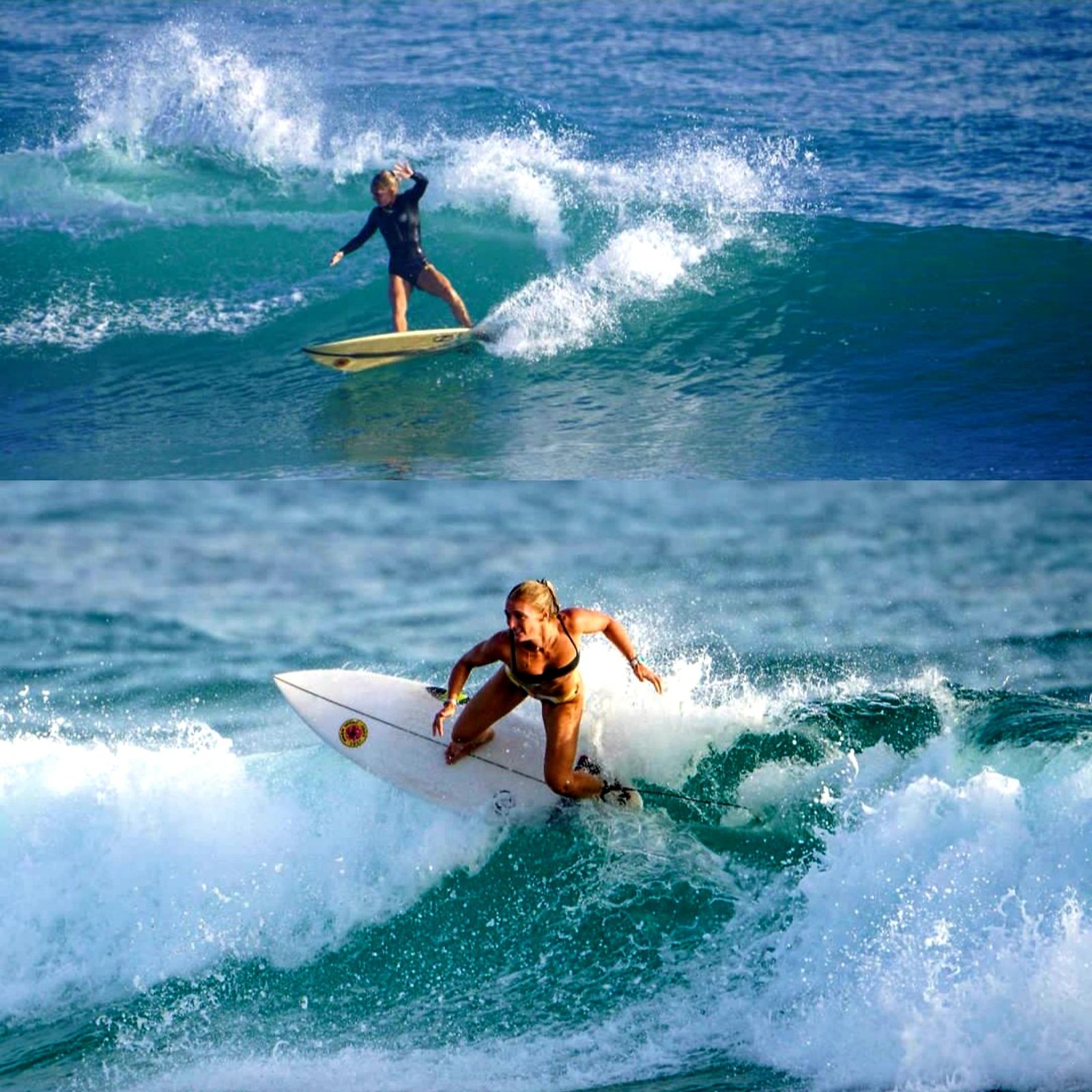 Encuentro Beach Surfing Action