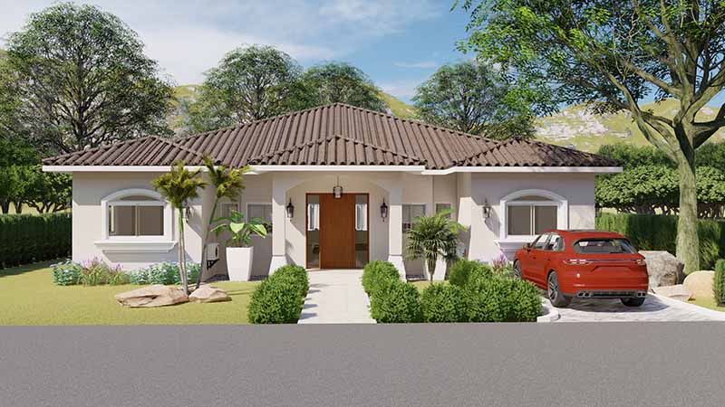 Villa Model Lotus Floor Plans