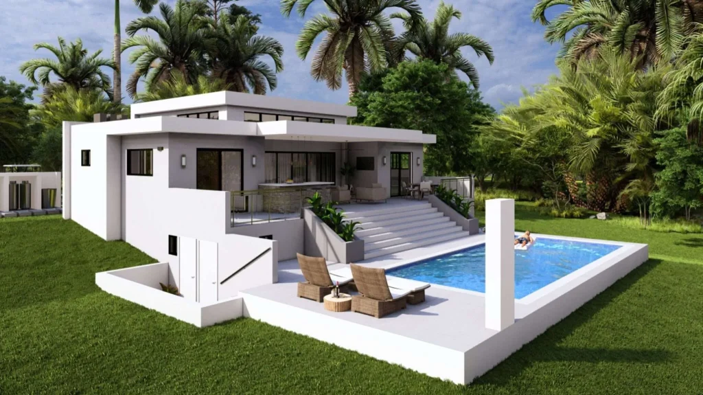 Villa-Cascada Casa Linda